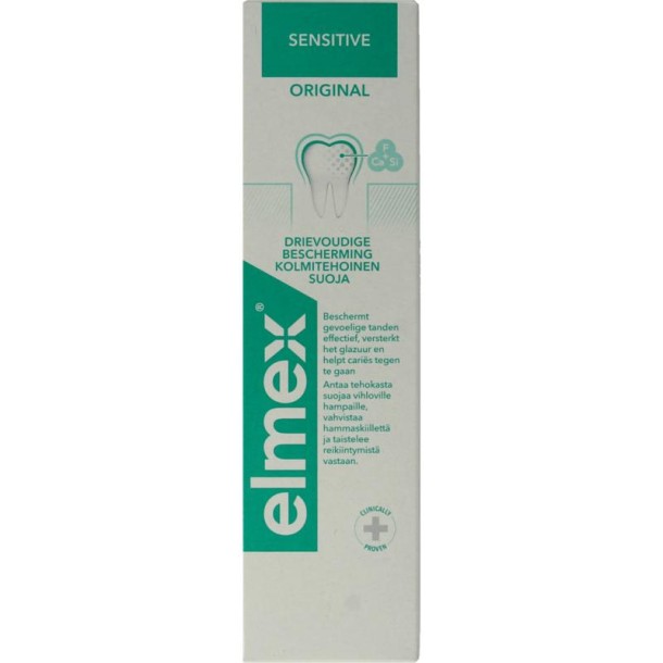 Elmex Tandpasta sensitive original (75 Milliliter)