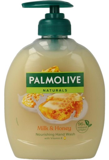 Palmolive Naturals handzeep melk&honing (300 Milliliter)