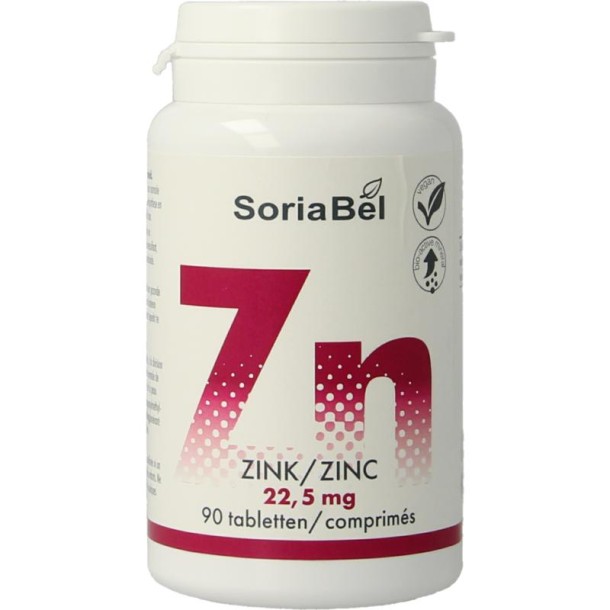 Soriabel Zink bio-actief 22.5mg (90 Tabletten)