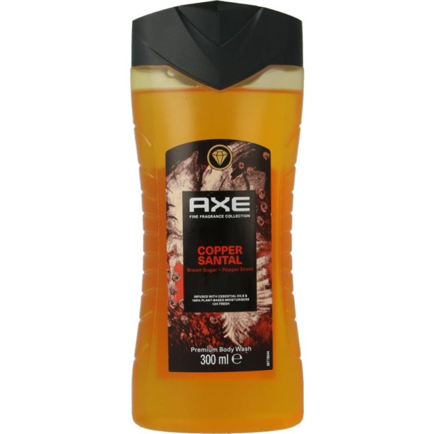 AXE Showergel copper santal 300 Milliliter