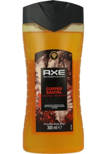 AXE Showergel copper santal 300 Milliliter