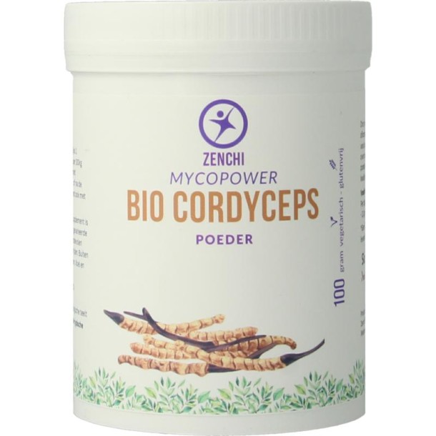 Mycopower Cordyceps sinensis poeder bio (100 Gram)