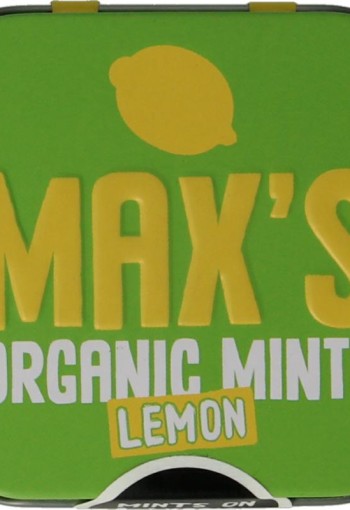 Max Mints Lemon blikje vierkant bio (35 Gram)