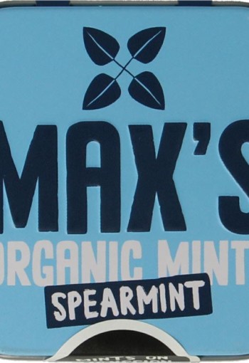 Max Mints Spearmint blikje vierkant bio (35 Gram)