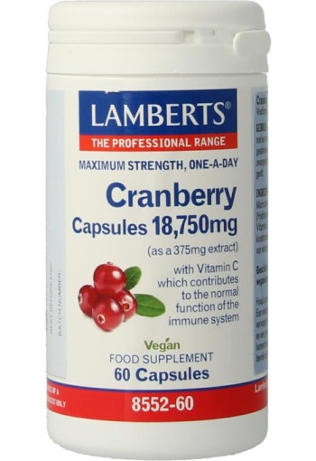 Lamberts Cranberry (60 Capsules)