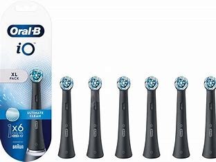 Oral-B iO Ultimate Clean Black 6 stuks