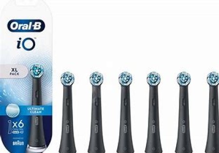 Oral-B iO Ultimate Clean Black 6 stuks