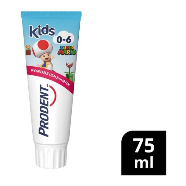 Prodent Kids 0-6 jaar Mario Tandpasta 75 ML