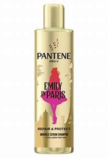 Pantene x Emily in Paris Repair & Protect Serum Shampoo 250 ML