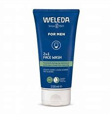 Weleda Men 2-in-1 reinigingsgel voor gezicht & baard