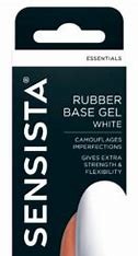 Sensista Rubber base gel white (7,5 Milliliter)