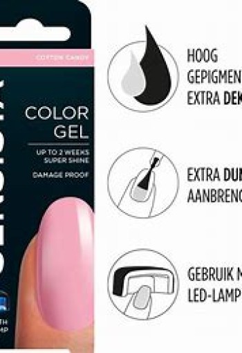 Sensista Color gel cotton candy (7,5 Milliliter)