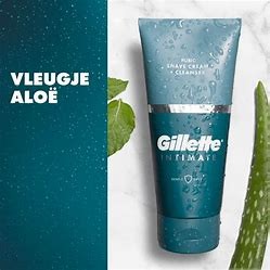 Gillette Intimate 2-In-1 Scheercrème & Reiniger Voor Intieme Zone 177 ML