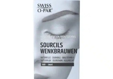 Swiss O-Par Wenkbrauw- & Wimperkleur Zwart