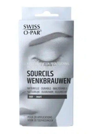 Swiss O-Par Wenkbrauw- & Wimperkleur Zwart