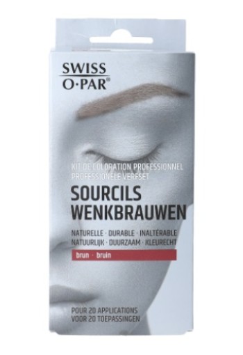 Swiss O-Par Wenkbrauw- & Wimperkleur Bruin