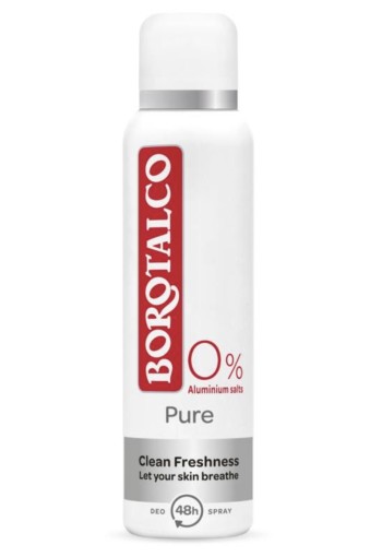 Borotalco Deodorant spray pure 150 Milliliter