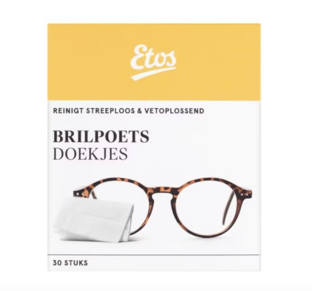 Etos Bril­poets­doek­jes 30 stuks