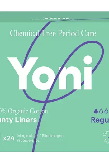 YONI Inlegkruisjes biokatoen Ultra Mini bij licht urineverlies met geurbestrijding