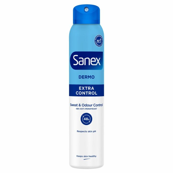 Sanex Deodorant dermo extra control spray 200 Milliliter