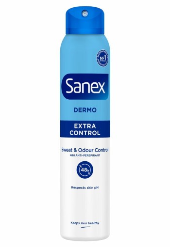 Sanex Deodorant dermo extra control spray 200 Milliliter
