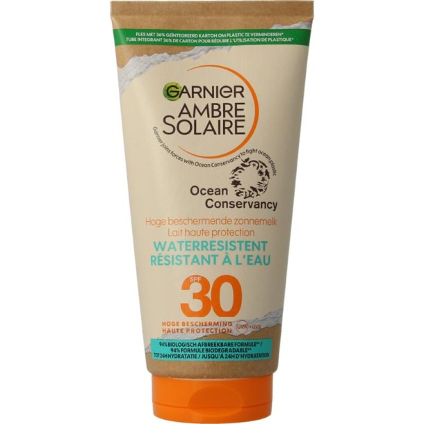 Ambre Solaire Zonnemelk ocean protect SPF30 (175 Milliliter)