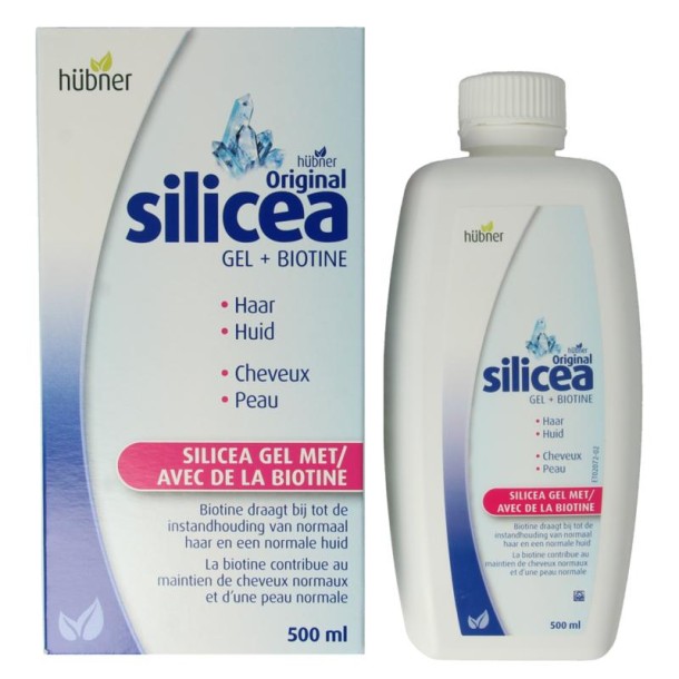 Hubner Silicea silicium gel + biotine (500 Milliliter)