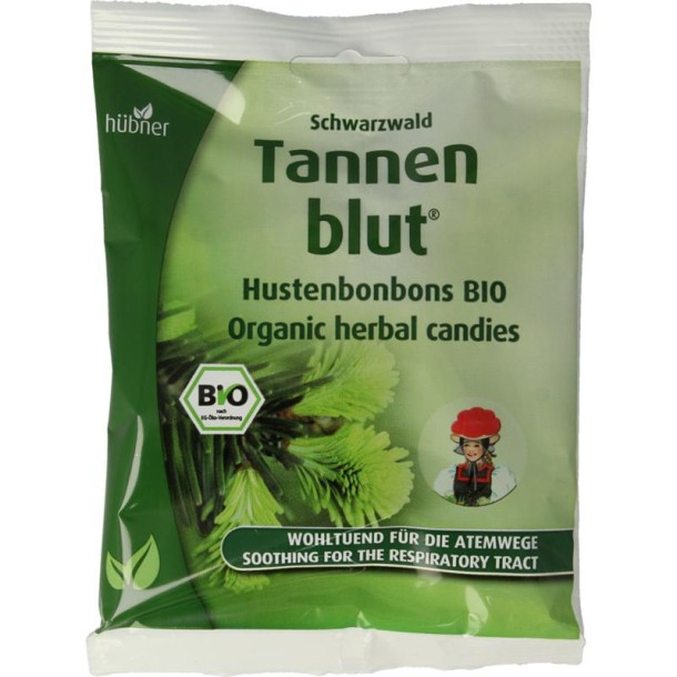 Hubner Tannenblut hoestbonbons bio (75 Gram)