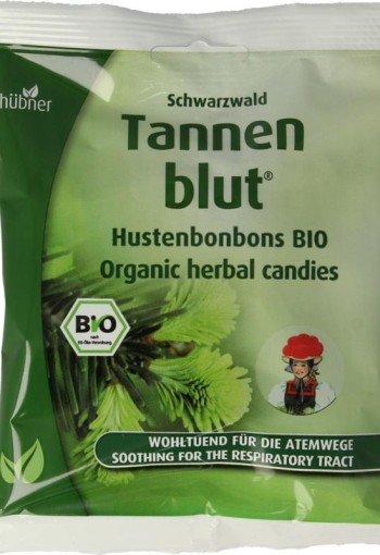 Hubner Tannenblut hoestbonbons bio (75 Gram)