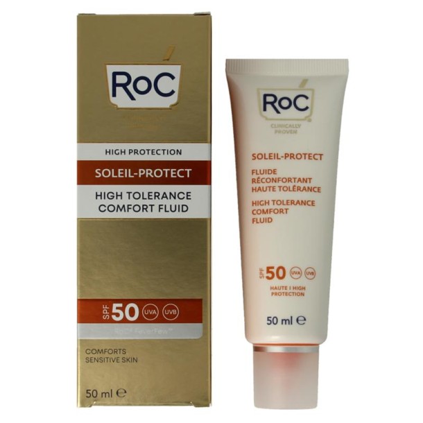 ROC Soleil protect high tolerance fluid SPF50 (200 Milliliter)