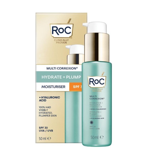 ROC Multi correxion hydrate+plump moisturiser SPF30 (50 Milliliter)