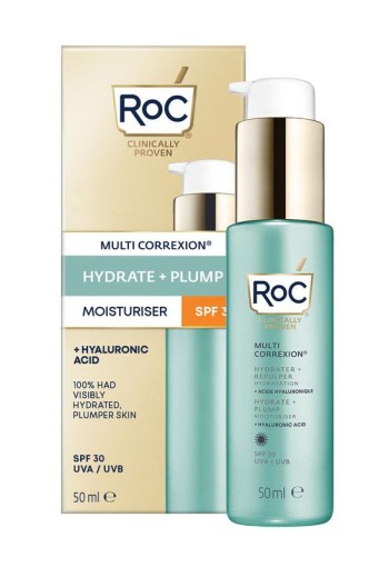 ROC Multi correxion hydrate+plump moisturiser SPF30 (50 Milliliter)