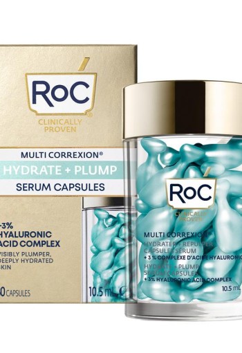 ROC Multi correxion hydrate+plump serum capsules (30 Stuks)