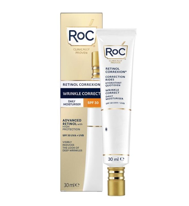 ROC Retinol correxion wrinkle daily moisturiser SPF30 (30 Milliliter)