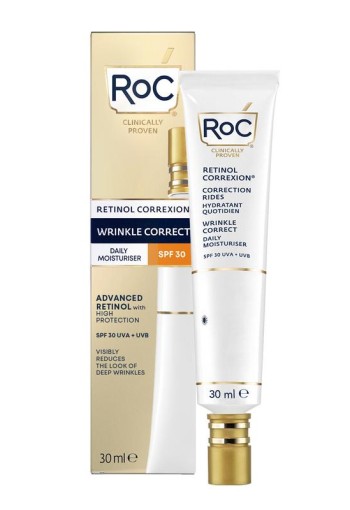 ROC Retinol correxion wrinkle daily moisturiser SPF30 (30 Milliliter)