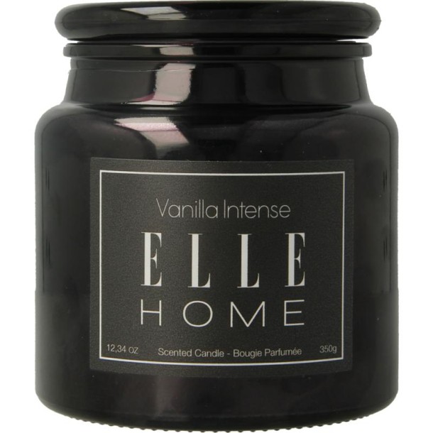 Elle Home Vanilla intense candle jar (350 Gram)