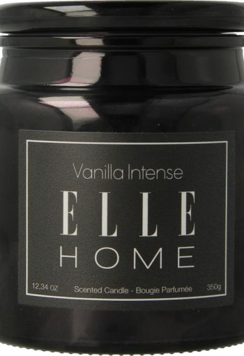 Elle Home Vanilla intense candle jar (350 Gram)