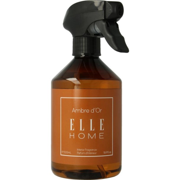 Elle Home Ambre d'or interior spray (500 Milliliter)