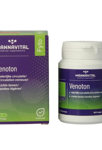 Mannavital Venoton (60 Vegetarische capsules)