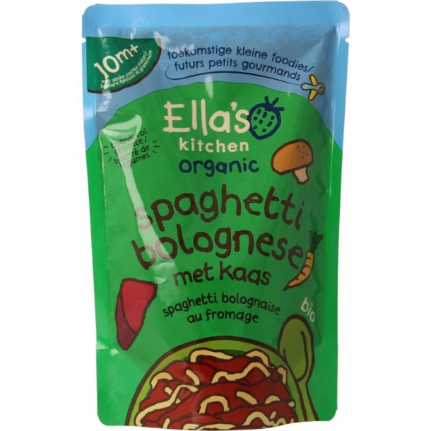 Ella's Kitchen Spaghetti bolognese met kaas 10+ maanden bio (190 Gram)