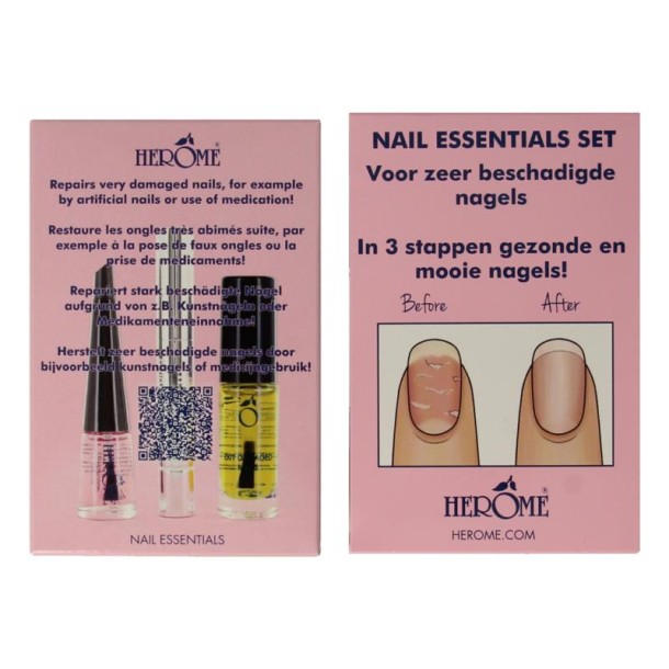 Herome Essentials set voor kunstnagels of medicijngebruik (1 set)