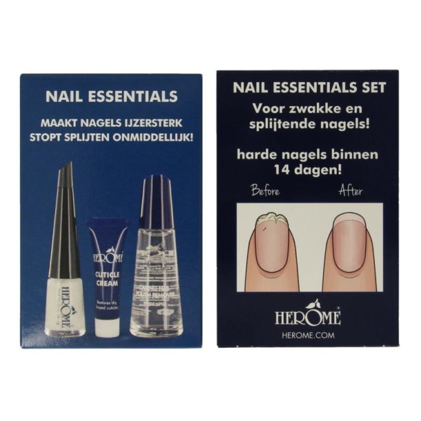 Herome Essentials set voor zwakke en splijtende nagels (1 Set)