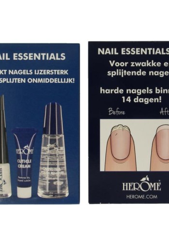 Herome Essentials set voor zwakke en splijtende nagels (1 Set)