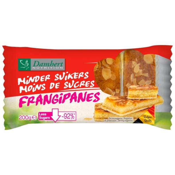 Damhert Frangipanes minder suiker (200 Gram)