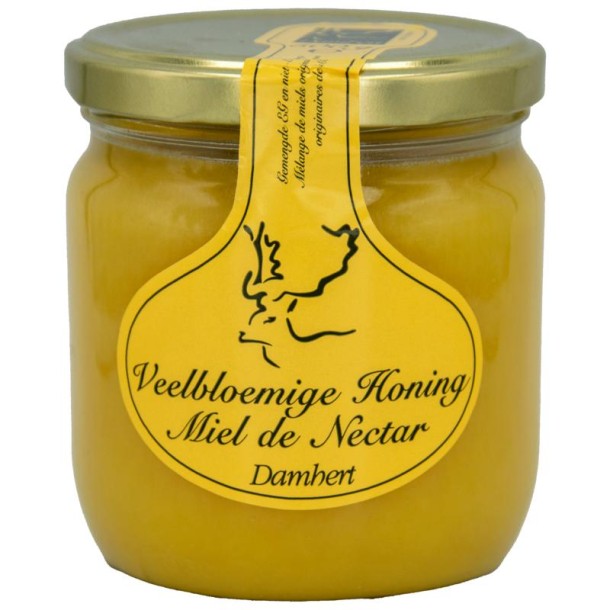 Damhert Veelbloemige honing (500 Gram)