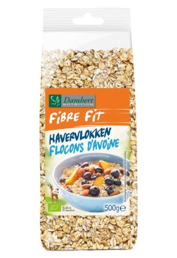 Damhert Fibre fit havervlokken bio (500 Gram)