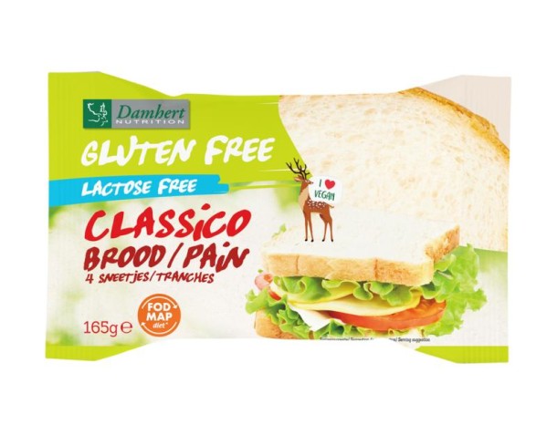 Damhert Classico brood 4 sneetjes (165 Gram)