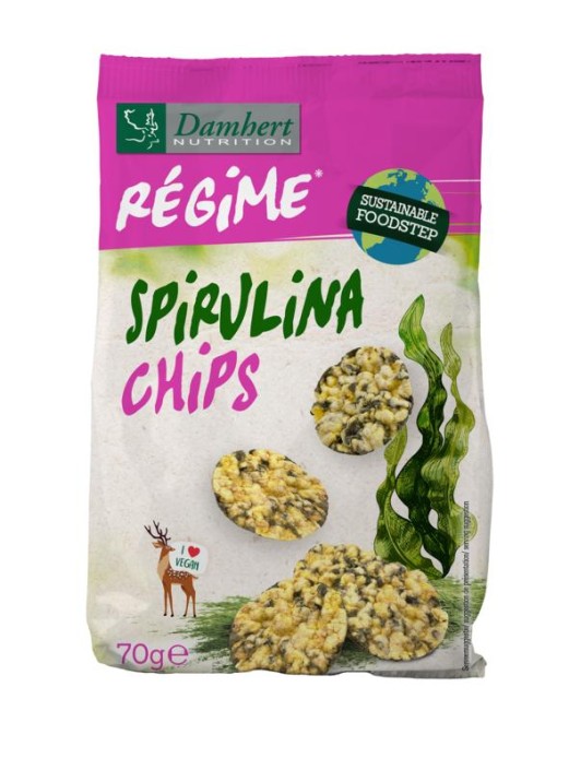 Damhert Spirulina chips (70 Gram)