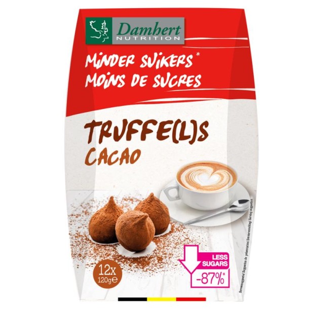 Damhert Truffels minder suiker (120 Gram)