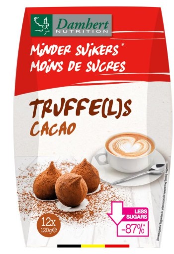 Damhert Truffels minder suiker (120 Gram)